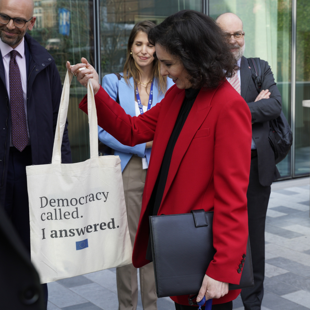 Demokratisk oprustning - billede fra EU